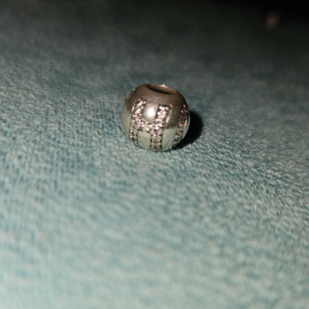 Pandora HOPE Pink Pavé Charm